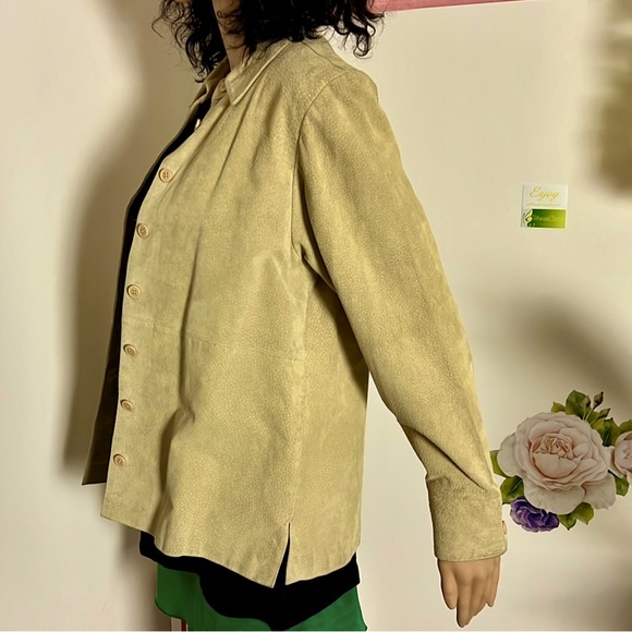 Rem Garson Leather top - Picture 3 of 7